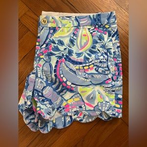 BASICALLY BRAND NEW WORN ONCE LILY PULITZER buttercup shorts